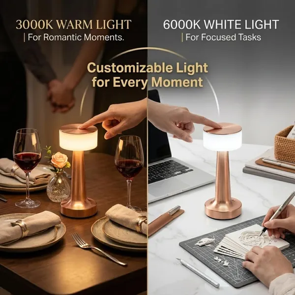 GISMO_Rechargeable_Cordless_LED_Table_Lamp_with_USB-C_Charging_-_2000mAh_Battery,_3_Color_Modes_&_Stepless_Dimming_-_Portable_Metal_Bedside_Lamp_for_Bedroom,_Living_Room,_Office_&_Home_Decor-_Copper