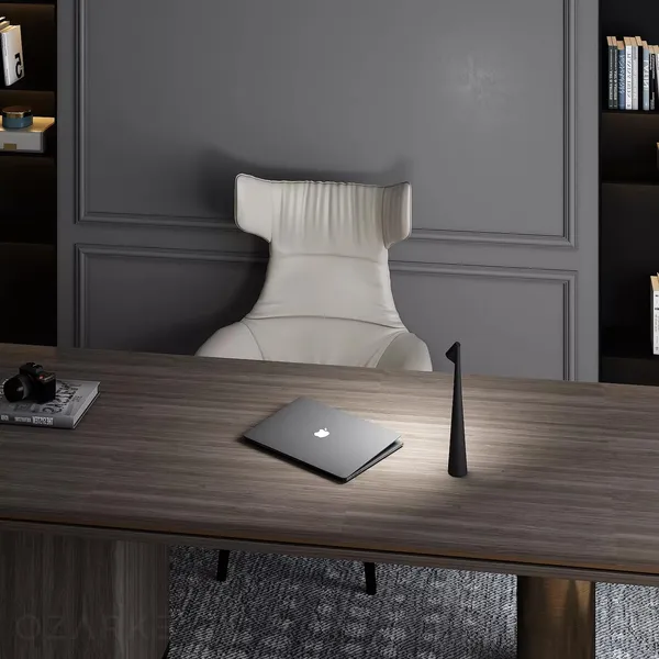 GISMO_Rechargeable_Cordless_Table_Lamp,_Portable_LED_Desk_Lamp_with_Touch_Control,_3_Color_Modes_&_Stepless_Dimming,_Long_Battery_Life,_Aluminium_Bedside_Lamp_for_Bedroom,_Office,_Dining_Table_Black