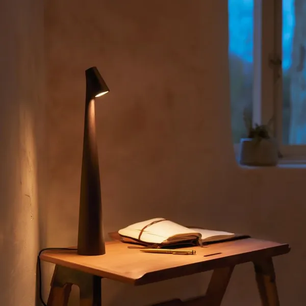 GISMO_Rechargeable_Cordless_Table_Lamp,_Portable_LED_Desk_Lamp_with_Touch_Control,_3_Color_Modes_&_Stepless_Dimming,_Long_Battery_Life,_Aluminium_Bedside_Lamp_for_Bedroom,_Office,_Dining_Table_Black