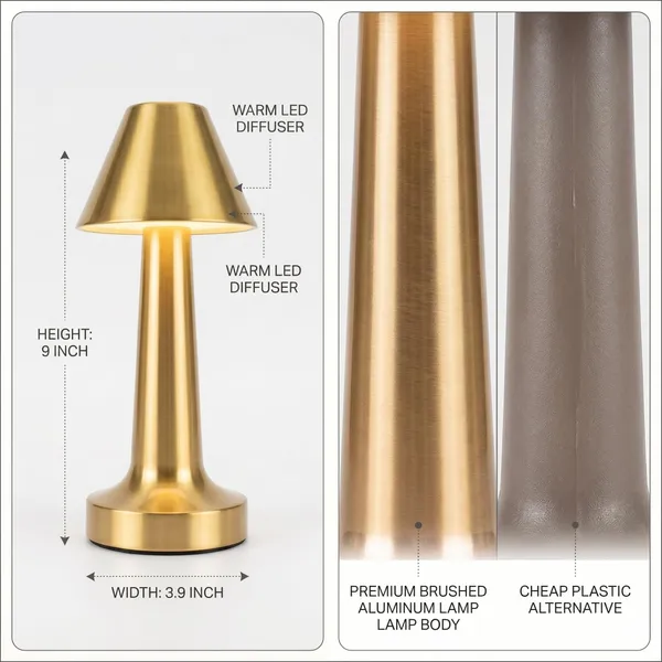 GISMO_Premium_led_Desk_lamp__Modern_Portable_Cordless_Light_with_Touch_Control._Rechargeable_Battery_Powered_lamp_for_Living_Room,_Restaurant_and_Study_with_3_Eye-Caring_Lighting_Modes-_Gold