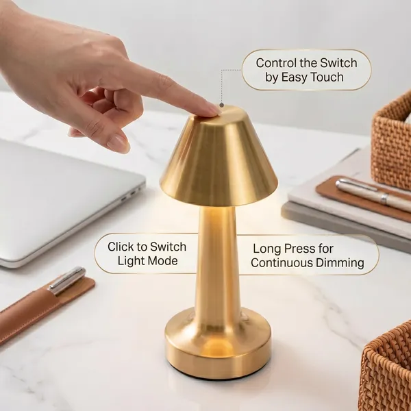 GISMO_Premium_led_Desk_lamp__Modern_Portable_Cordless_Light_with_Touch_Control._Rechargeable_Battery_Powered_lamp_for_Living_Room,_Restaurant_and_Study_with_3_Eye-Caring_Lighting_Modes-_Gold