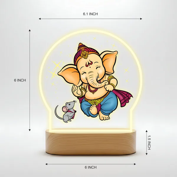 Giftplease_Lord_Ganesha_LED_Night_Light_-_Warm_Glow_Decorative_Table_Lamp_-_Divine_Bal_Ganesha_&_Mooshak_Design_for_Pooja_Room,_Office_Desk,_and_Home_Décor_GL_01
