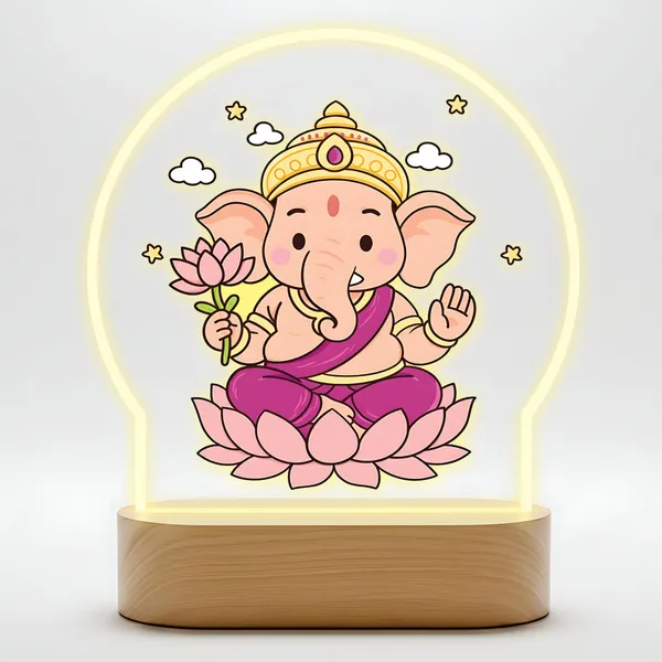 Giftplease_Lord_Ganesha_LED_Table_Lamp_-_Warm_White_Decorative_Night_Light_-_Divine_Bal_Ganesha_&_Mooshak_Artwork_for_Home,_Office,_and_Pooja_Room_GL_02