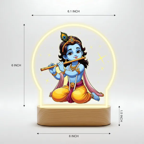 Giftplease_Sitting_Bal_Krishna_Flute_LED_Lamp_-_Vibrant_Printed_Night_Light_with_Warm_Glow_-_Divine_Murali_Manohar_Decor_for_Home_Mandir,_Kids_Room_&_Gifting_GL_08