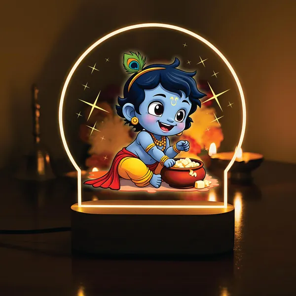 Giftplease_Divine_Bal_Krishna_LED_Night_Light_-_Warm_Glow_Decorative_Lamp_for_Pooja_Room_&_Home_Decor_-_Vibrant_Printed_Little_Krishna/Laddu_Gopal_Table_Lamp_for_Gifting_&_Festivals_GL_10