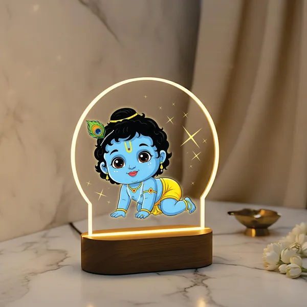 Giftplease_Cute_Baby_Krishna_Color-Printed_LED_Lamp_-_Ladoo_Gopal_Night_Light_with_Warm_Yellow_Glow_|_Spiritual_Home_Decor,_Mandir_Light_&_Gift_for_Janmashtami,_Kids_Room_&_Housewarming_GL_19