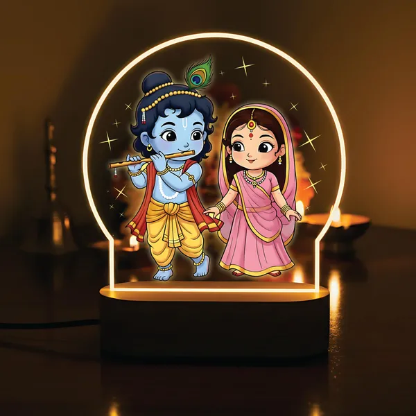 Giftplease_Radha_Krishna_LED_Night_Light__Cute_Chibi_Devotional_Table_Lamp_with_Warm_Glow__Printed_Spiritual_Decor_for_Home_Mandir,_Kids_Bedroom_&_Office__Ideal_Diwali_or_Housewarming_Gift_GL_20