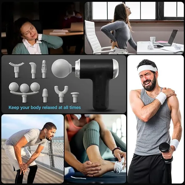 Gismo_Massage_Gun_for_Pain_Relief_&_Muscle_Recovery,_Deep_Tissue_Percussion_Massager_with_3-Head_Design,_9_Massage_Heads,_6_Speed_Levels,_Portable_Cordless_Body_Massager_for_Athletes_&_Home_Use
