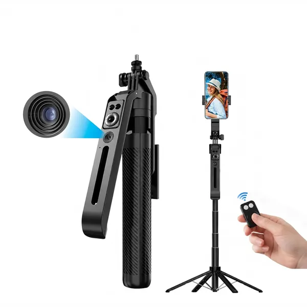 Gismo_AI_Face_Tracking_Selfie_Stick_Tripod_with_1800mAh_Rechargeable_Battery,_Bluetooth_Remote,_4-Leg_Stable_Stand,_360°_Rotation,_Extendable_&_Foldable_Phone_Holder_for_Android,_Vlogging,_Reels.