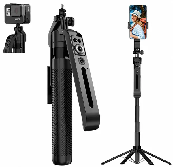 Gismo_AI_Face_Tracking_Selfie_Stick_Tripod_with_1800mAh_Rechargeable_Battery,_Bluetooth_Remote,_4-Leg_Stable_Stand,_360°_Rotation,_Extendable_&_Foldable_Phone_Holder_for_Android,_Vlogging,_Reels.
