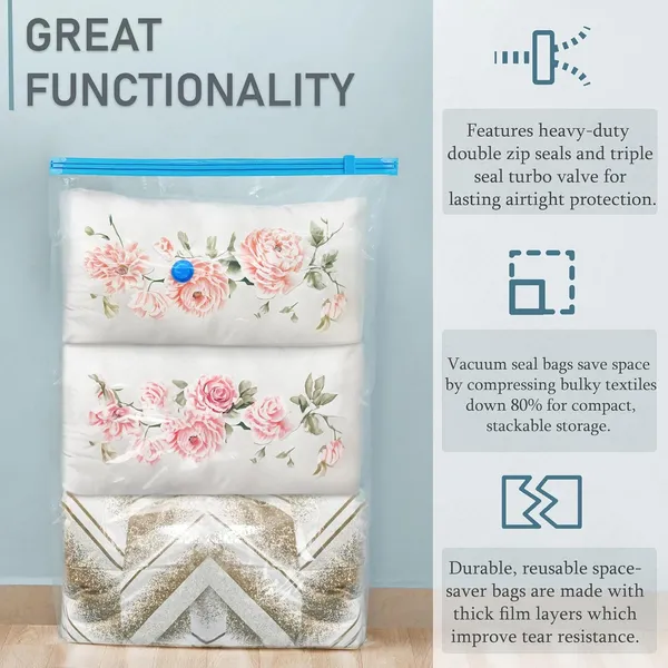 Gismo_Polyamide_Polyethylene_Vacuum_Storage_Bags_(5_Pack)_with_Hand_Pump_|_1L/2M/2S_Airtight_Reusable_Space_Saver_Compression_Bags_for_Clothes,_Blankets,_Bedding_&_Travel_|_Zip_Seal_Luggage_Organizer