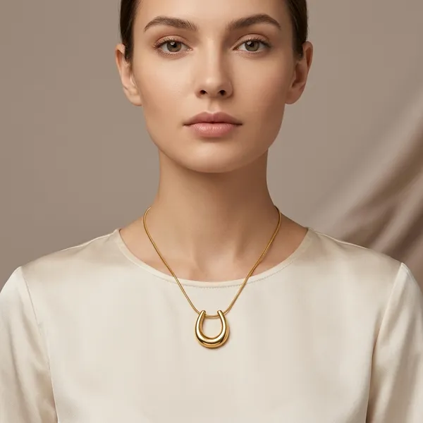Gold-Plated_Anti-Tarnish_Horseshoe_Pendant_Necklace_For_Women