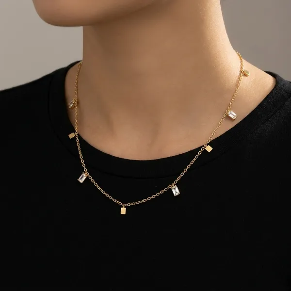 Gold_Plated_Anti-Tarnish_Geometric_Charm_Necklace_For_Women