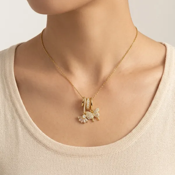 Gold_Plated_Stainless_Steel_Horse_Charm_Pendant_Necklace_For_Women