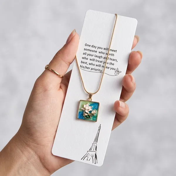 Silver_Blue_Resin_Butterfly_Charm_Inspirational_Pendant_For_Women