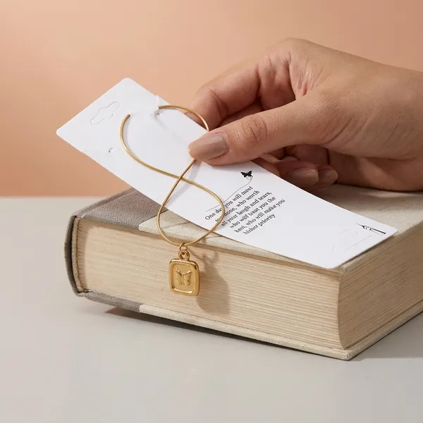 Gold_Infinity_Bookmark_With_Inspirational_Quote