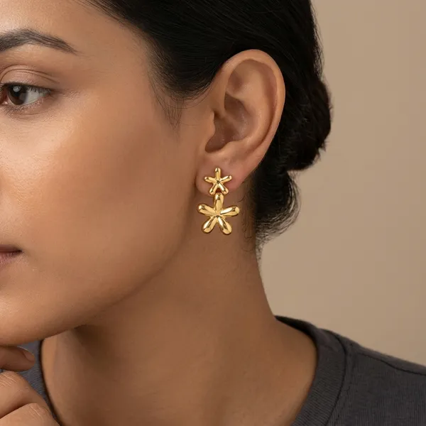 Anti_Tarnish_PVD_Gold_Stud_Earring