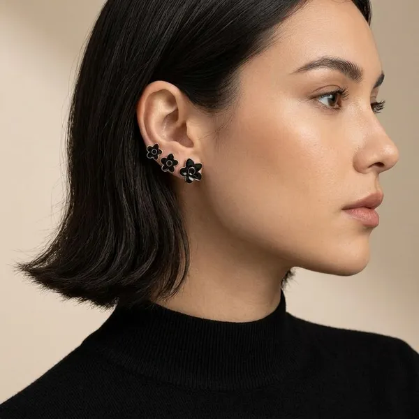 Anti_Tarnish_Black_Alloy_Stud_Earrings_For_Women