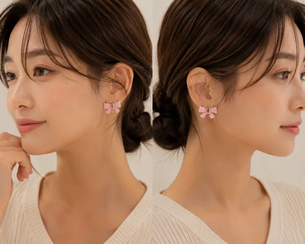 Pink_and_Creak_Gold_Enamel_Alloy_Butterfly_Stud_Earrings_For_Women-Pack_of_2