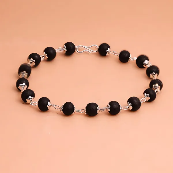 KARUNGALI_SILVER_PLATED_BRACELET