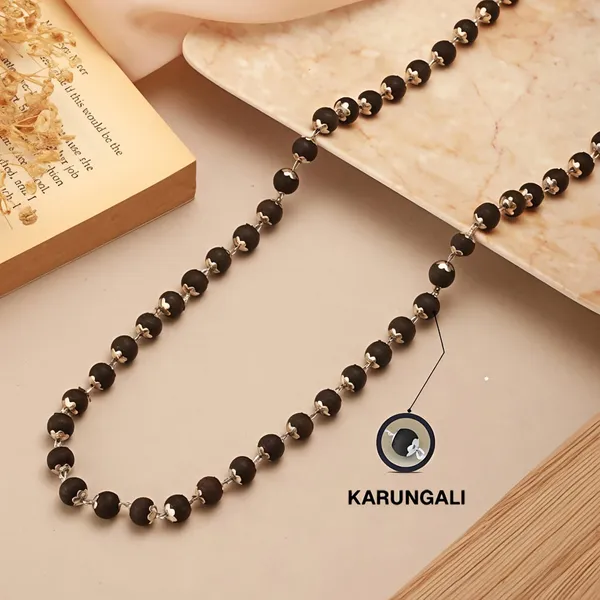 KARUNGALI_SILVER_PLATED_MALAI