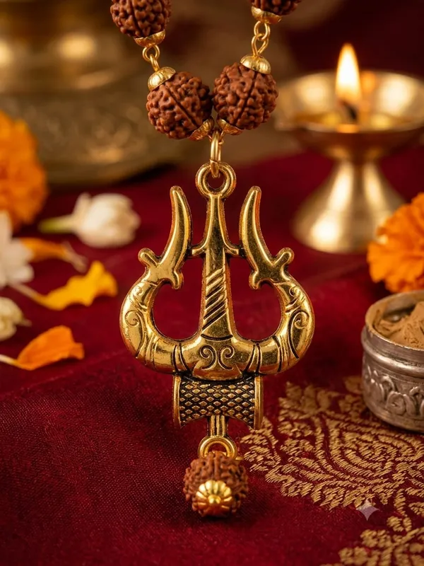 Trishul_&_Damru_Premium_Rudraksh_Mala