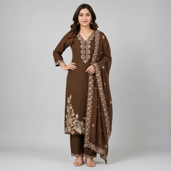 Light_Beige_Embroidered_Straight_Suit_Set_For_Women