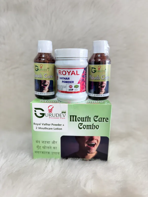 Mouth_Care_Combo_With_Royal_Vathar_Powder_And_Mouthcare_Lotion_200Ml+150Gm