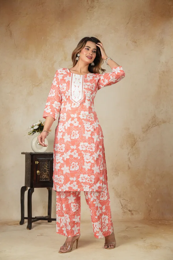 Coral_Floral_Printed_Straight_Kurta_Palazzo_Set_For_Women