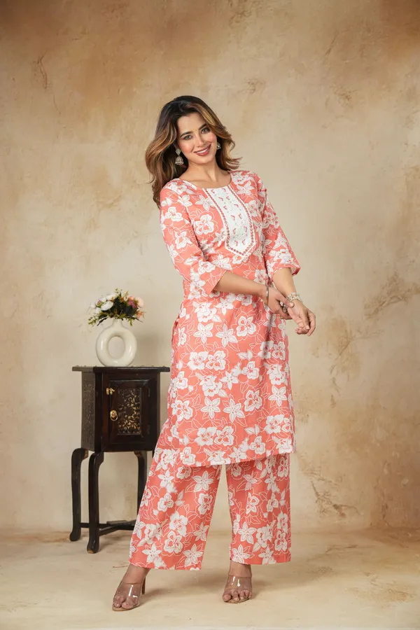 Coral_Floral_Printed_Straight_Kurta_Palazzo_Set_For_Women