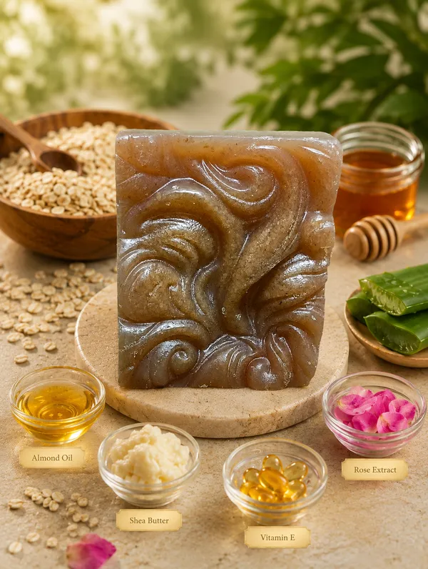 Oatmeal_Glycerine_Moisturizing_Soap_With_Honey_And_Almond_Oil