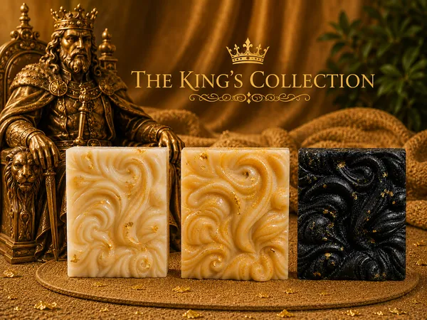 Kings_Collection_24K_Gold_Camel_Milk_Donkey_Milk_Charcoal_Soap_Combo