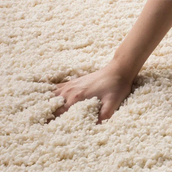 Microfiber_Polyester_Shaggy_Solid_Round_Shaggy_Rug_Ivory
