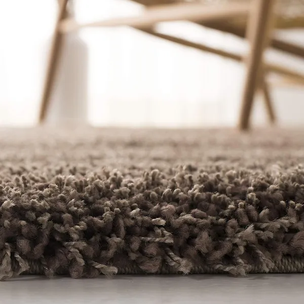 Microfiber_Polyester_Modern_Solid_Round_Shaggy_Rug_Taupe