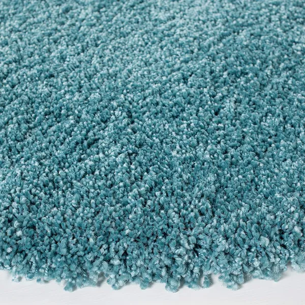 Microfiber_Polyester_Modern_Solid_Round_Shaggy_Rug_Sky_Blue