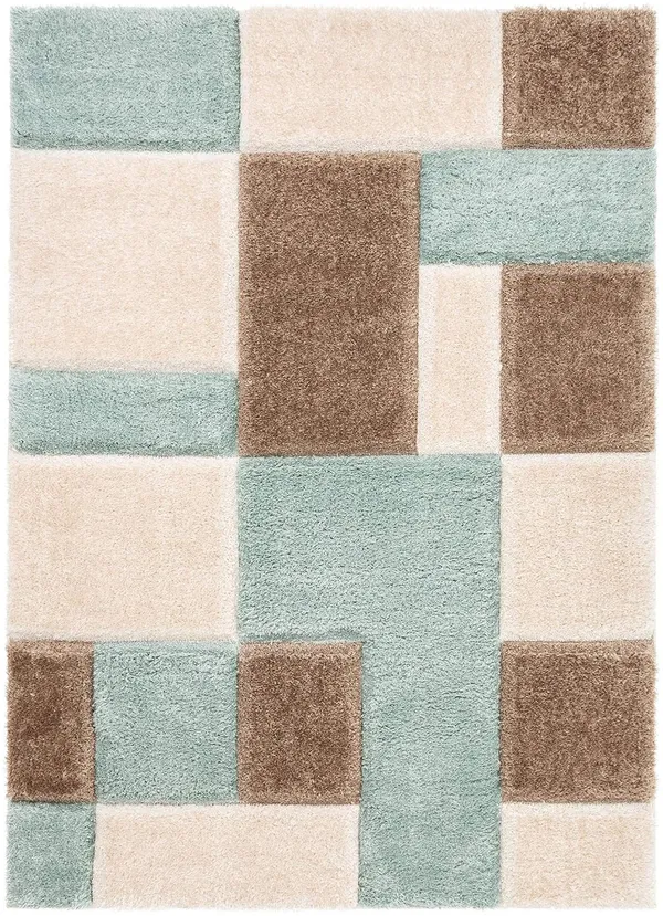 Microfiber_Polyester_Handcrafted_Plain_Shaggy_Rug_Beige_Green_Ivory