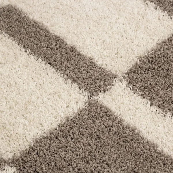 Microfiber_Polyester_Handcrafted_Plain_Dark_Beige_Square_Shaggy_Rug
