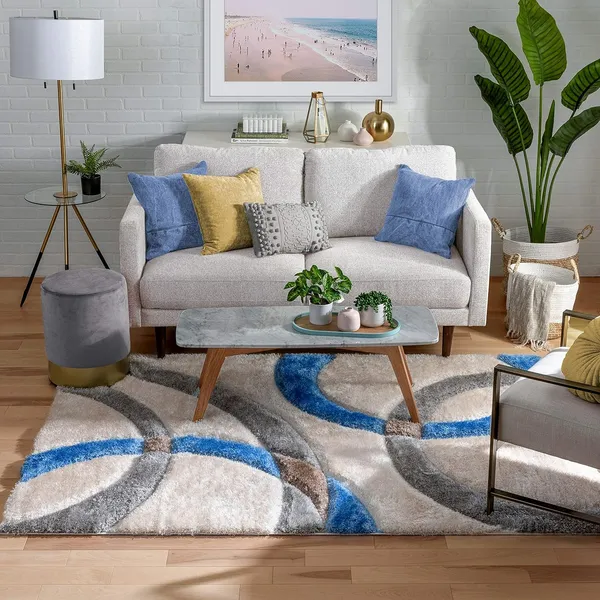 Microfiber_Polyester_Handcrafted_Plain_Shaggy_Rug_Multicolor