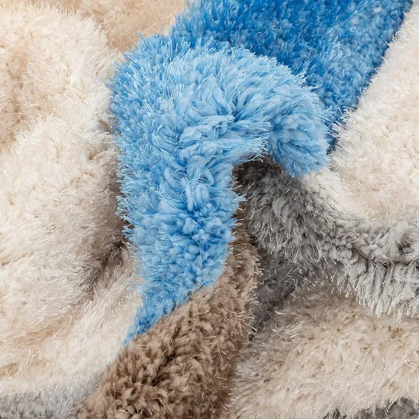 Microfiber_Polyester_Handcrafted_Plain_Shaggy_Rug_Multicolor