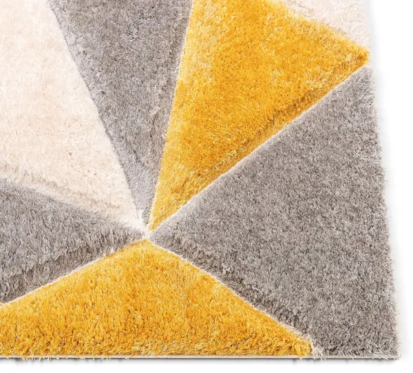 Microfiber_Polyester_Handcrafted_Plain_Gold_Square_Shaggy_Rug