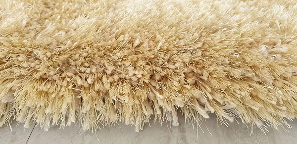 Microfiber_Polyester_Modern_Plain_Cream_Hand_Woven_Shaggy_Rug