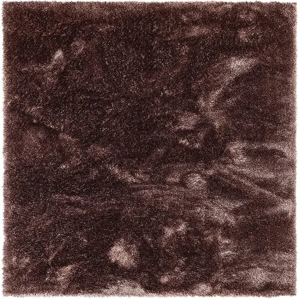 Microfiber_Polyester_Modern_Solid_Brown_Shaggy_Rug