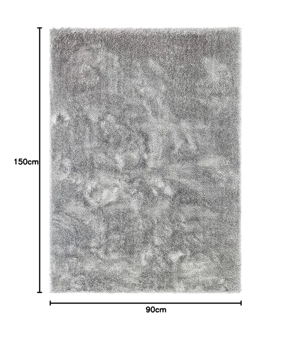 Microfiber_Polyester_Modern_Solid_Shaggy_Rug_Silver