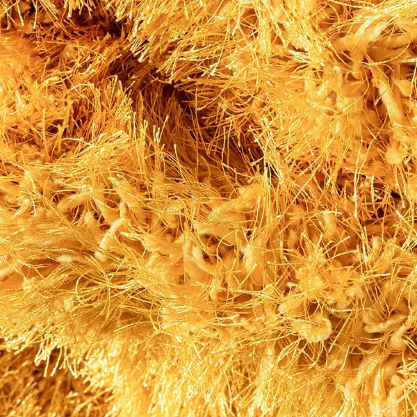 Microfiber_Polyester_Modern_Plain_Shaggy_Rug_Yellow