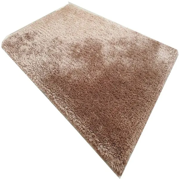 Microfiber_Polyester_Modern_Plain_Beige_Hand_Woven_Shaggy_Rug