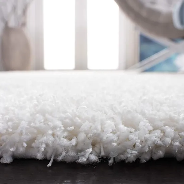 Microfiber_Polyester_Hand_Woven_Solid_White_Faux_Fur_Shaggy_Rug
