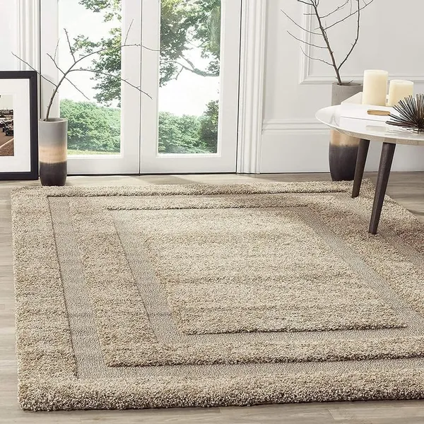 Microfiber_Polyester_Shaggy_High_Low_Shaggy_Rug_Beige