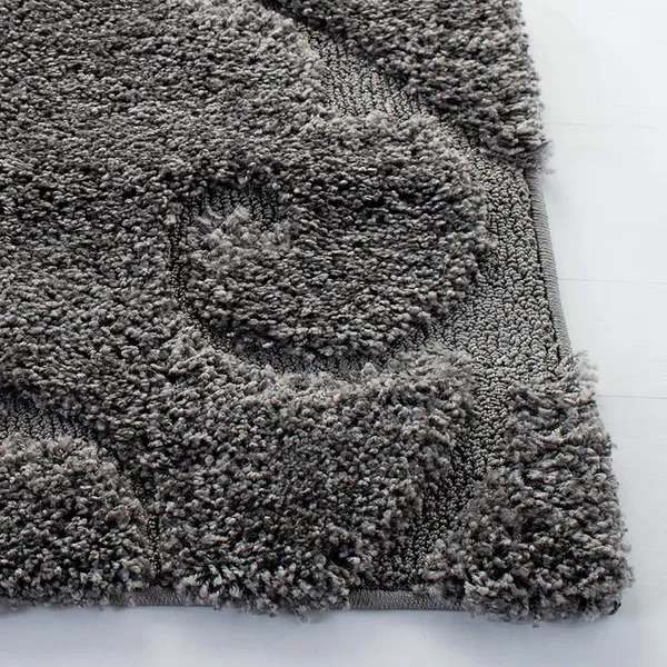 Microfiber_Polyester_Hand_Woven_Grey_Floral_Faux_Fur_Shaggy_Rug