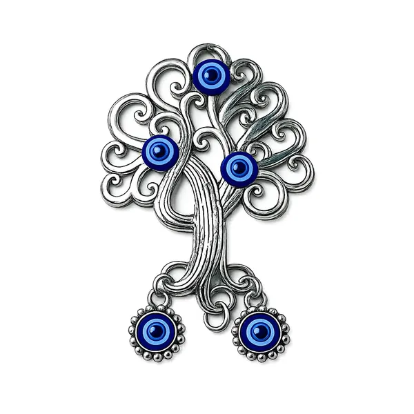 Metal_Enamel_Bohemian_Blue_Butterfly_Evil_Eye_And_Metal_Glass_Bohemian_Tree_Of_Life_Evil_Eye_Nazar_Wall_Hanging_|_Pack_Of_2