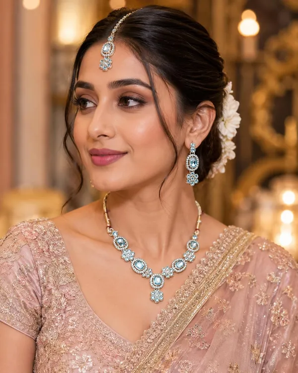Traditional_Gold_Tone_Bridal_Necklace_Set_Duo